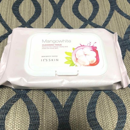 マンゴーホワイト クレンジングティッシュ/It's skin/クレンジングシートを使ったクチコミ(1枚目)