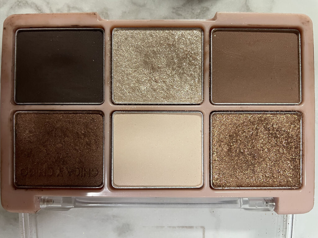 ワンショットアイパレット/CHICAY CHICO/アイシャドウパレットを使ったクチコミ（3枚目）