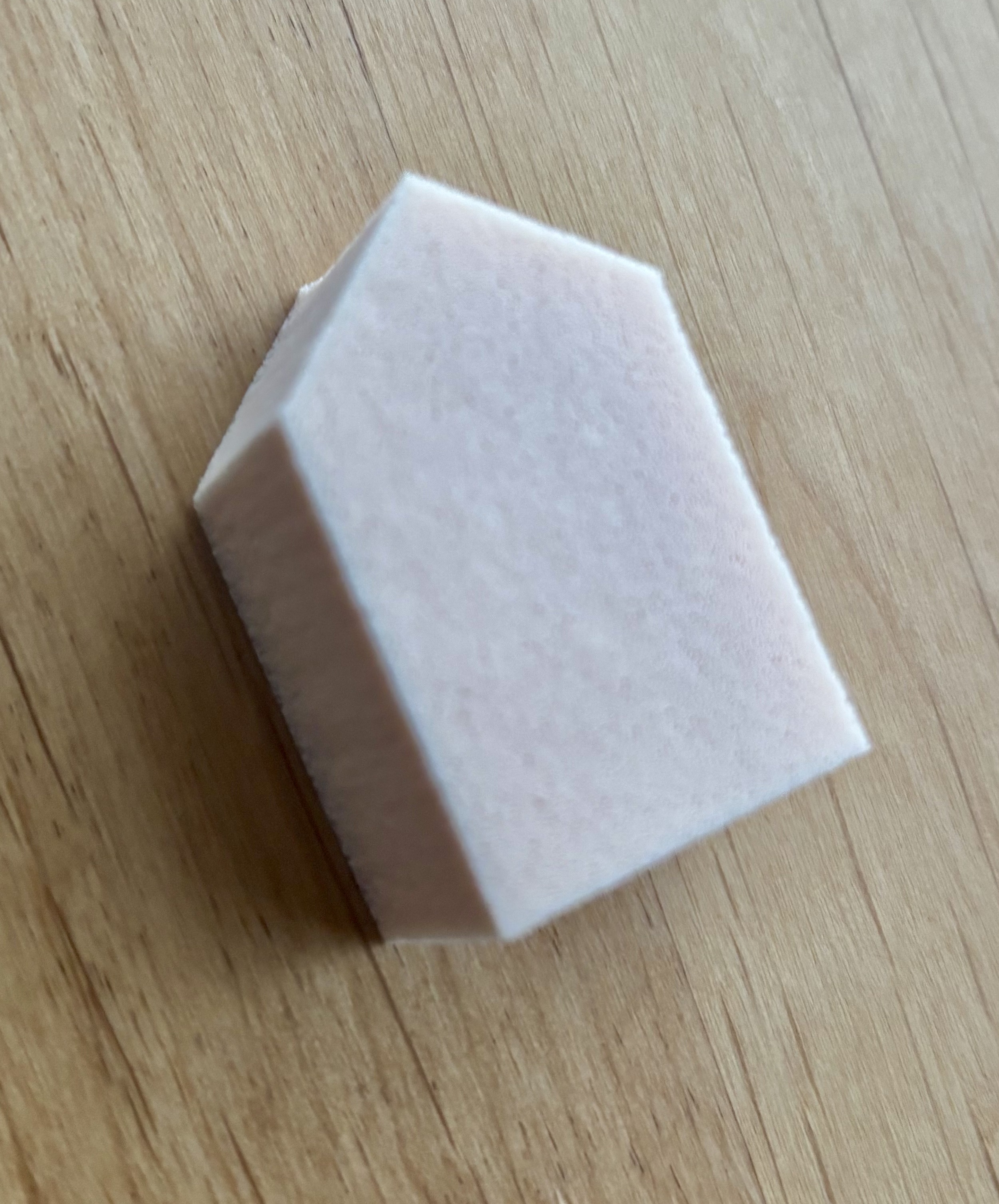 バリュースポンジN ハウス型タイプS 30P/ロージーローザ/パフ・スポンジを使ったクチコミ（2枚目）