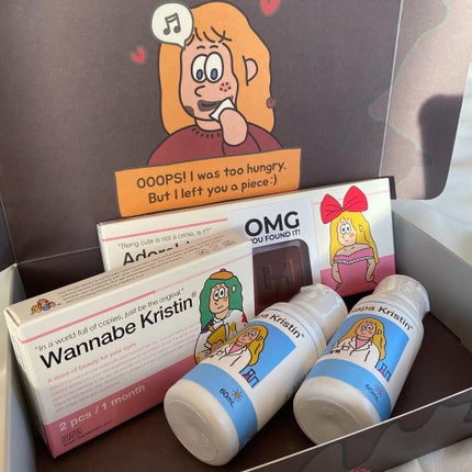 wannabe Kristin/Hapa kristin/カラーコンタクトレンズを使ったクチコミ(4枚目)