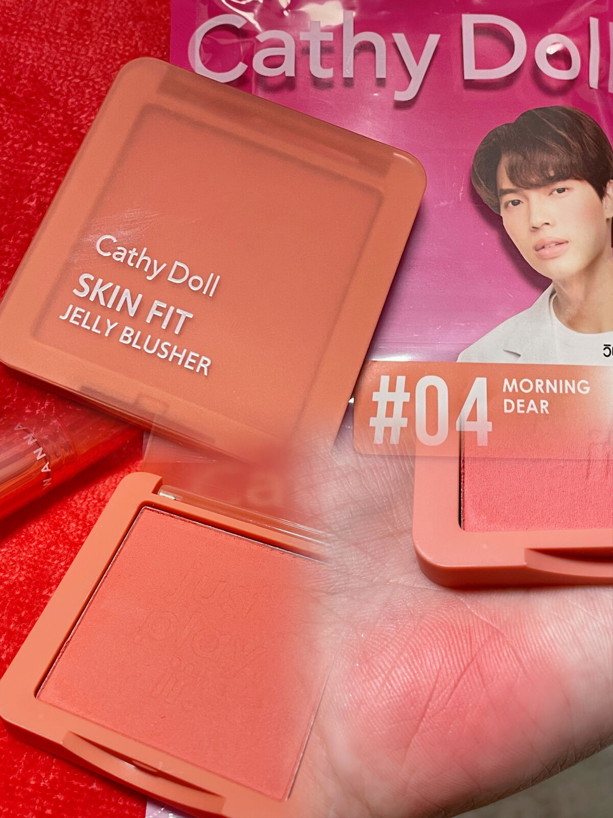 Vit C ウォーターティント 04 Tangerine/CathyDoll/リップティントを使ったクチコミ（1枚目）