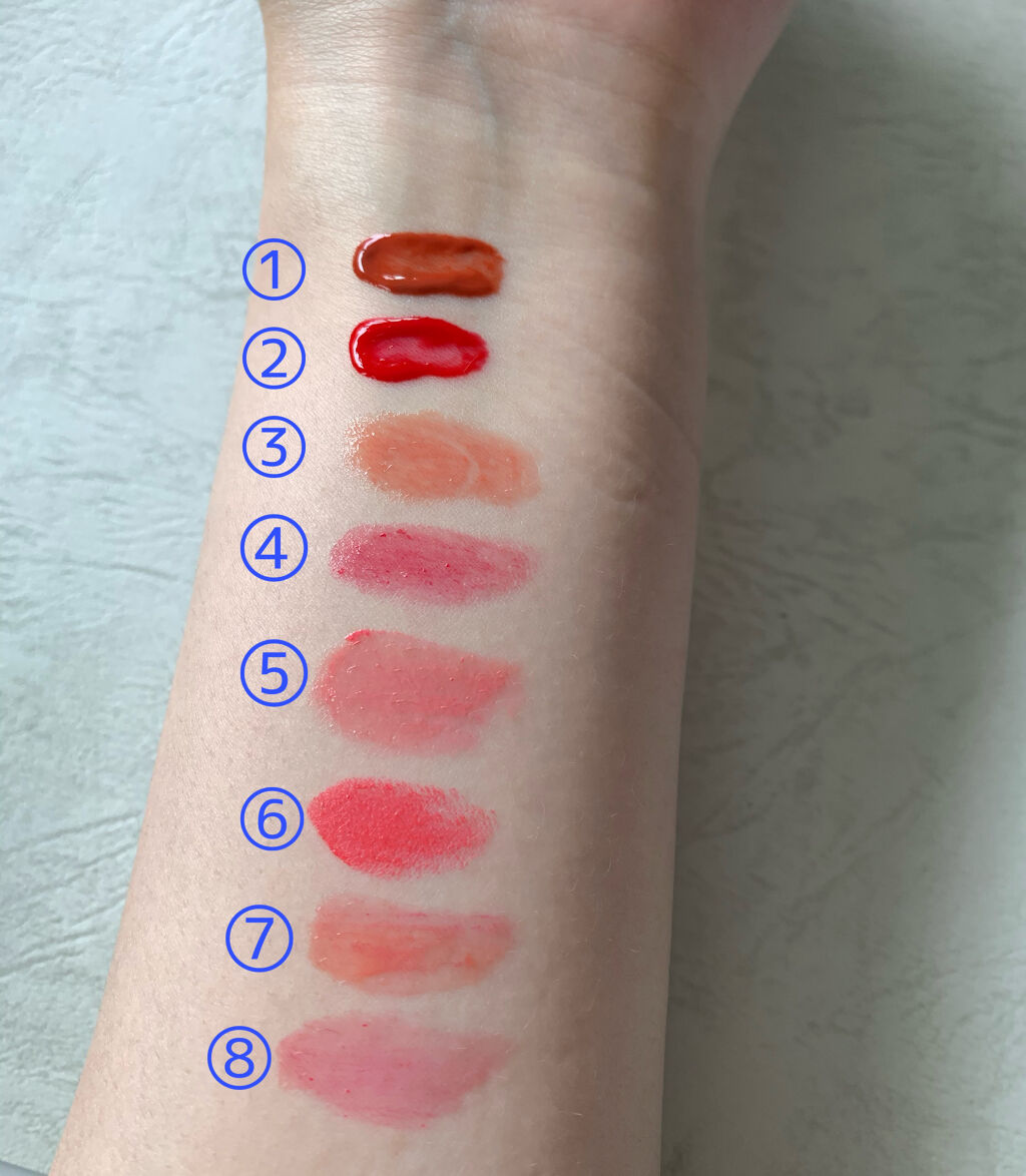 ルージュ ヴォリュプテ シャイン/YVES SAINT LAURENT BEAUTE/口紅を使ったクチコミ（3枚目）