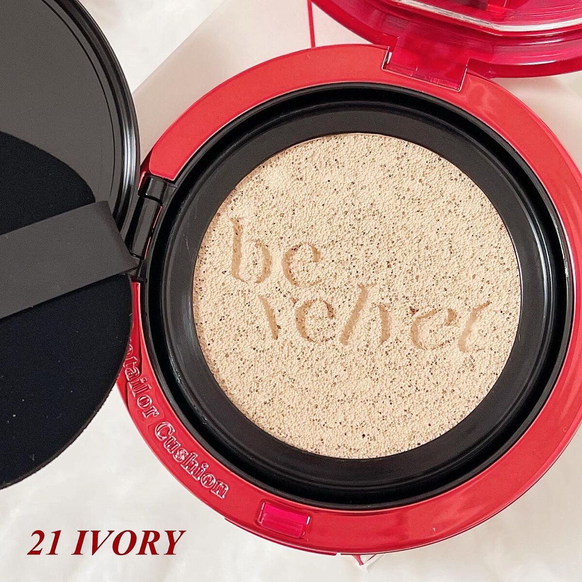 プロテーラービーベルベットカバークッション/espoir/クッションファンデーションを使ったクチコミ(2枚目)