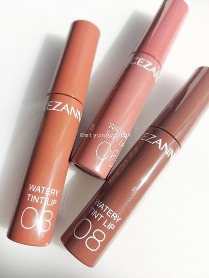 ウォータリーティントリップ/CEZANNE/リップティントを使ったクチコミ(6枚目)