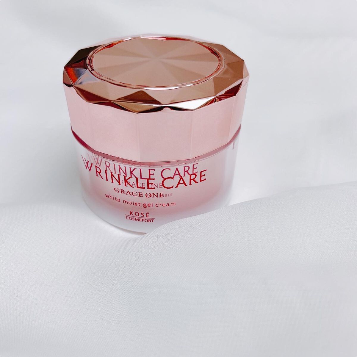 リンクルケア ホワイト モイストジェルクリーム/グレイスワン/オールインワン化粧品を使ったクチコミ(1枚目)