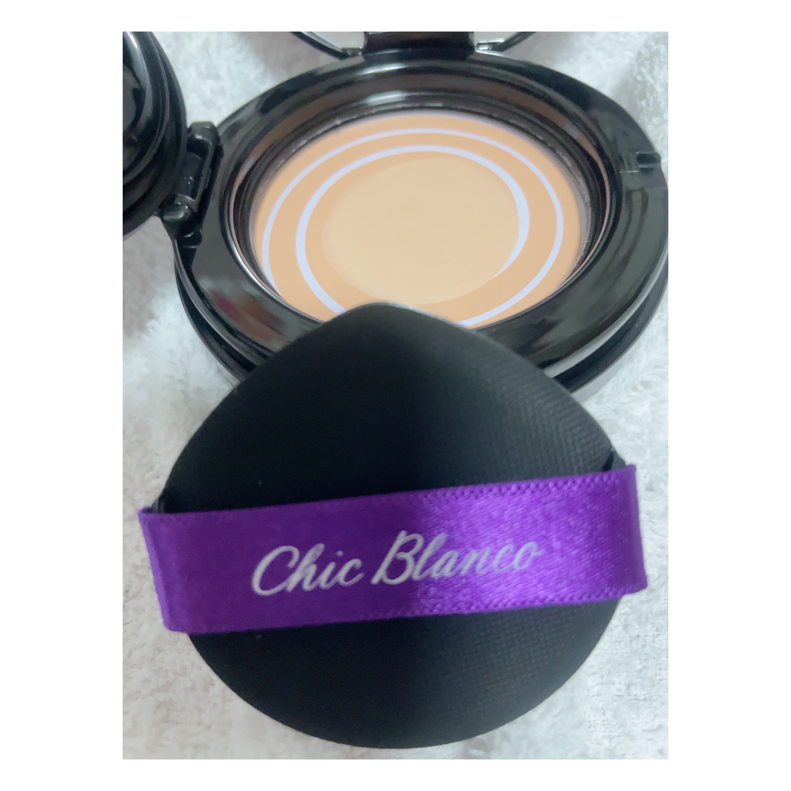 パーフェクトカバーオーロラバームクッション/Chic Blanco/その他ファンデーションを使ったクチコミ（3枚目）