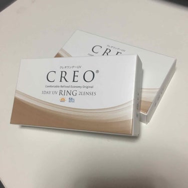 クレオワンデーUVリング/CREO/ワンデー（１DAY）カラコンを使ったクチコミ（1枚目）