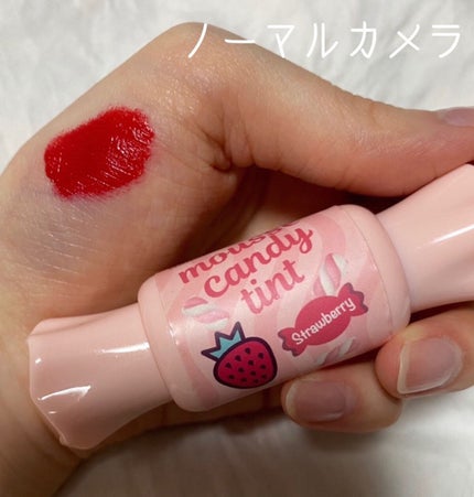 ムース キャンディー ティント/the SAEM/リップティントを使ったクチコミ(9枚目)