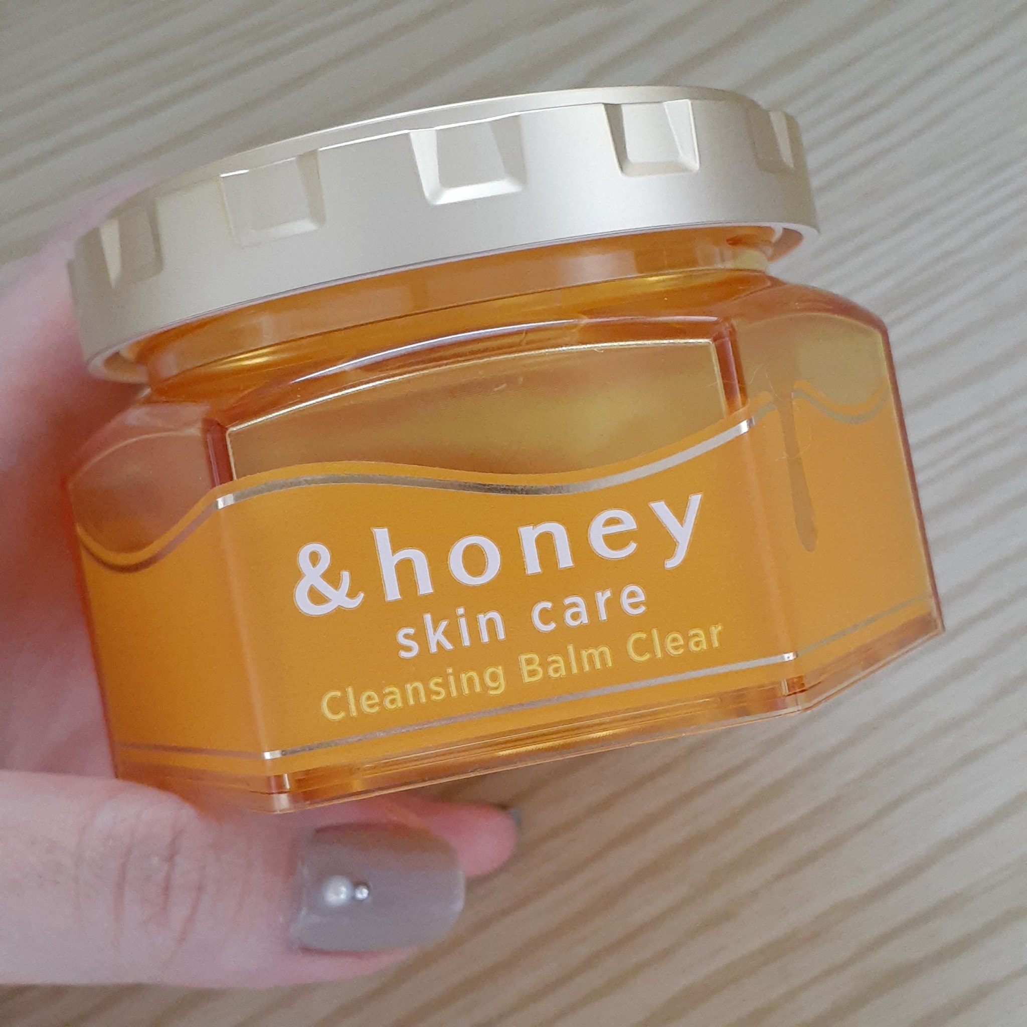 アンドハニー クレンジングバーム クリア 90g/&honey/クレンジングバームを使ったクチコミ（3枚目）