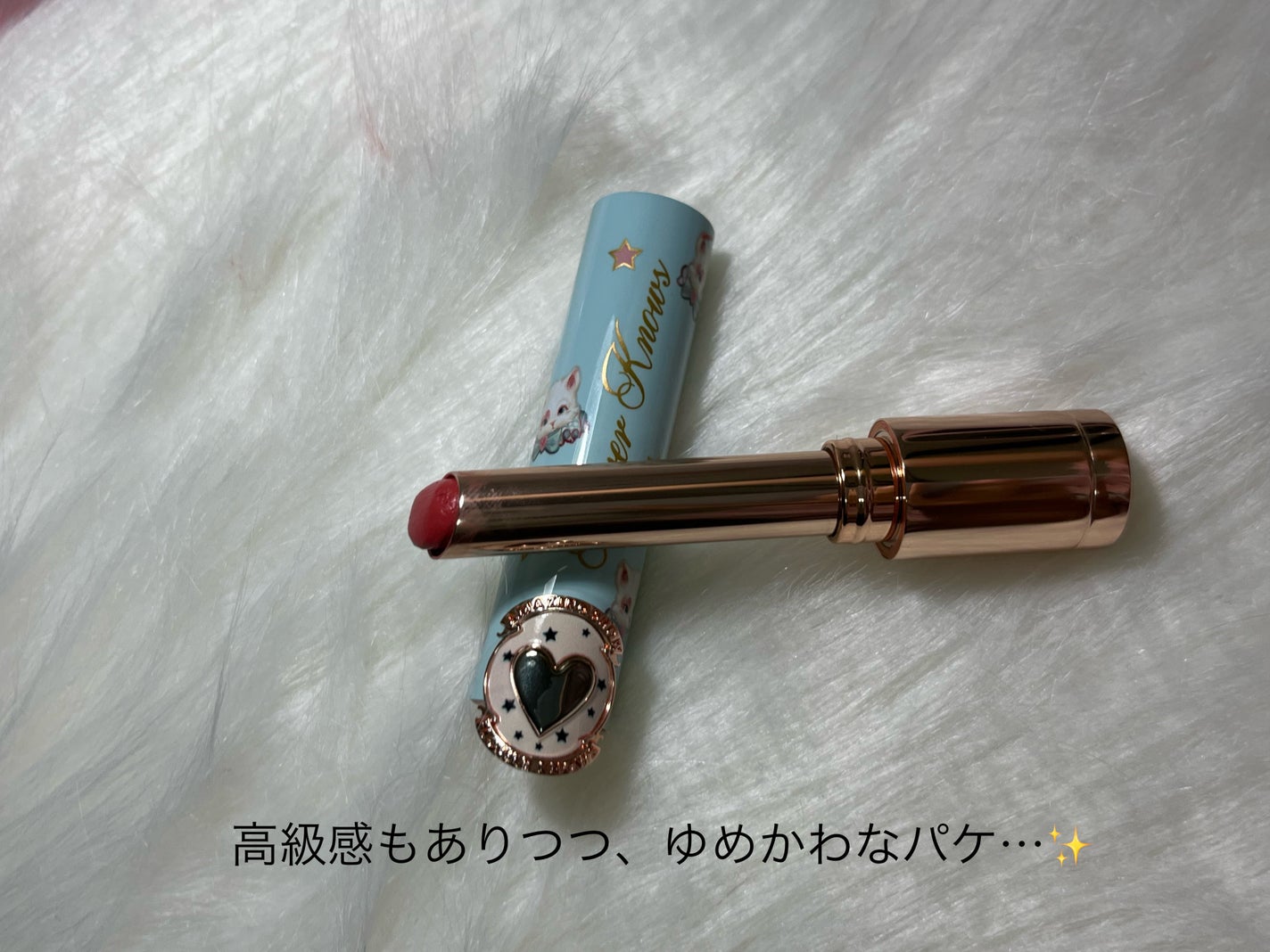 サーカスシリーズ グロッシーリップスティック /FlowerKnows/口紅を使ったクチコミ(2枚目)