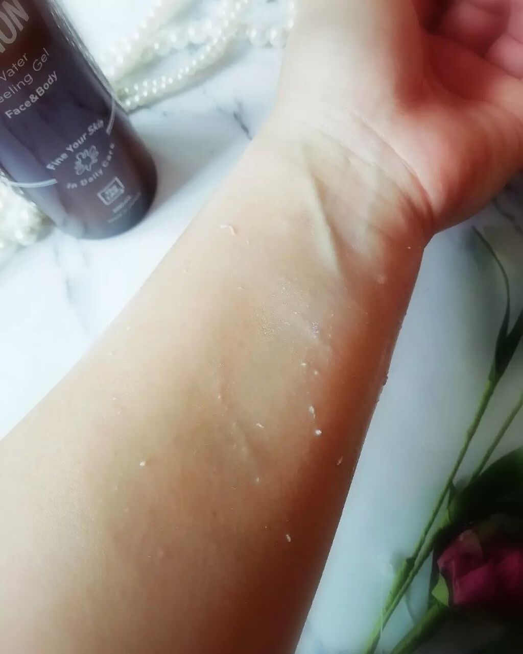 全身角質クリアゲル/NONON(ノンノン)/ピーリングを使ったクチコミ(4枚目)