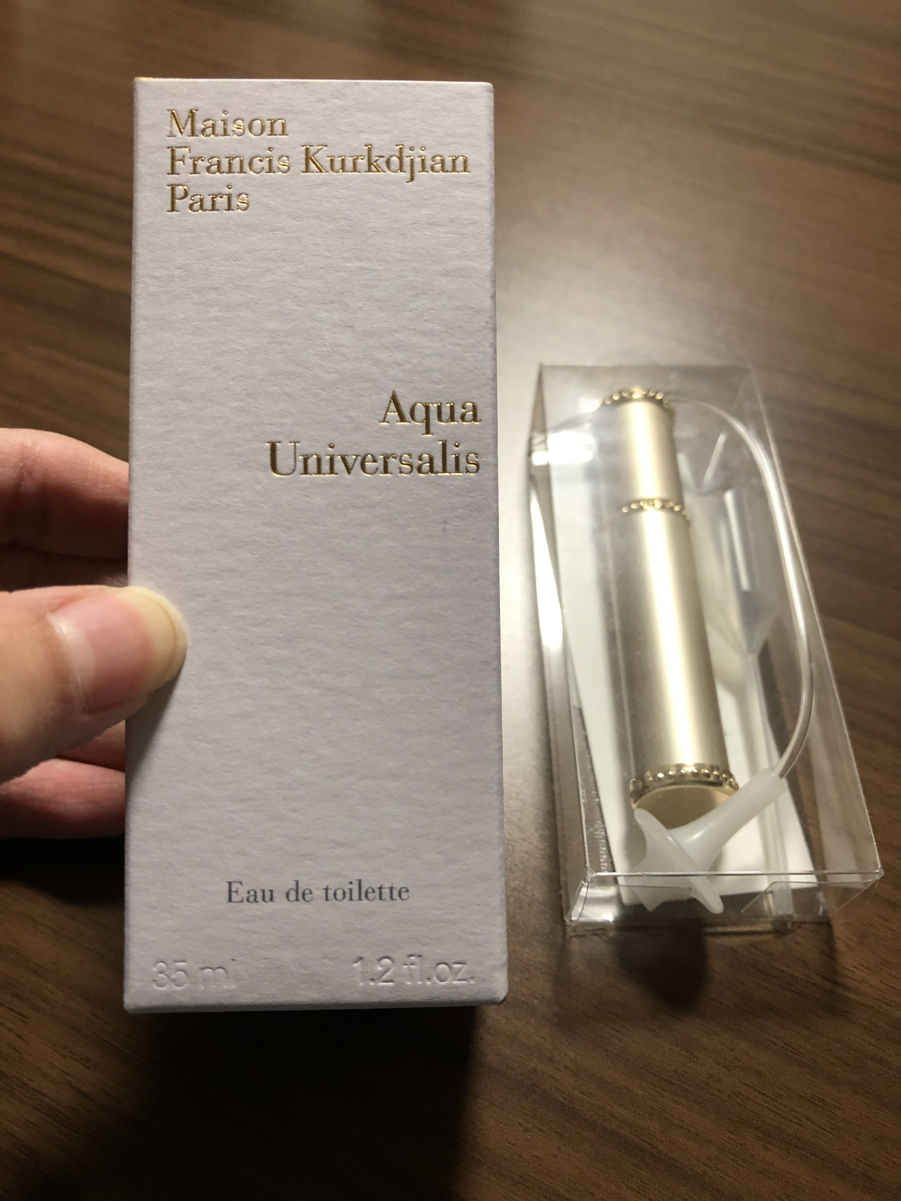 アクア ユニヴェルサリス オードトワレ/メゾン フランシス クルジャン/香水(メンズ)を使ったクチコミ（1枚目）