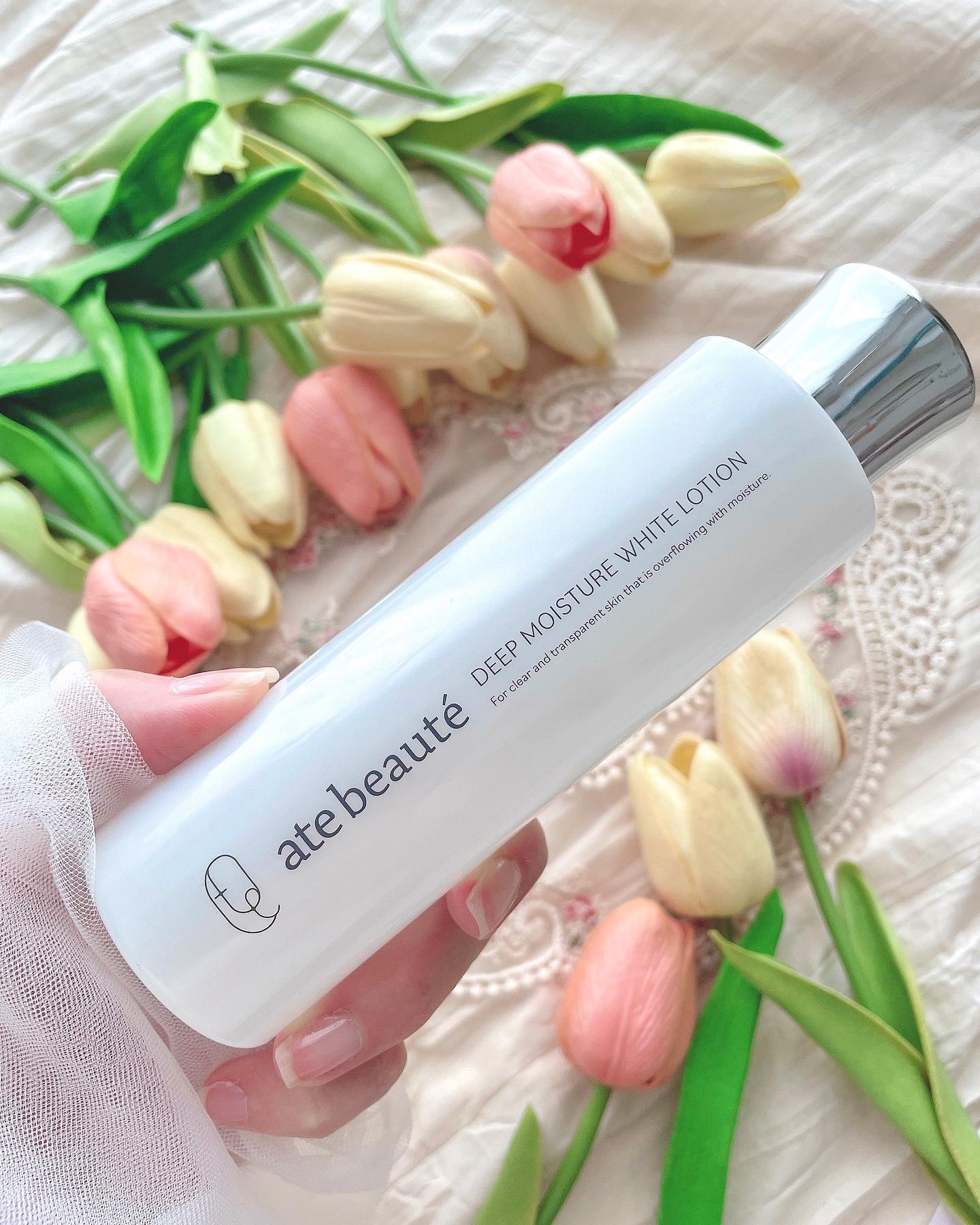 ディープモイスチャーホワイトローション/atebeaute/化粧水を使ったクチコミ（1枚目）