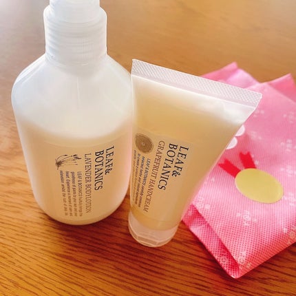 ハンドクリーム グレープフルーツ/LEAF&BOTANICS /ハンドクリームを使ったクチコミ(2枚目)