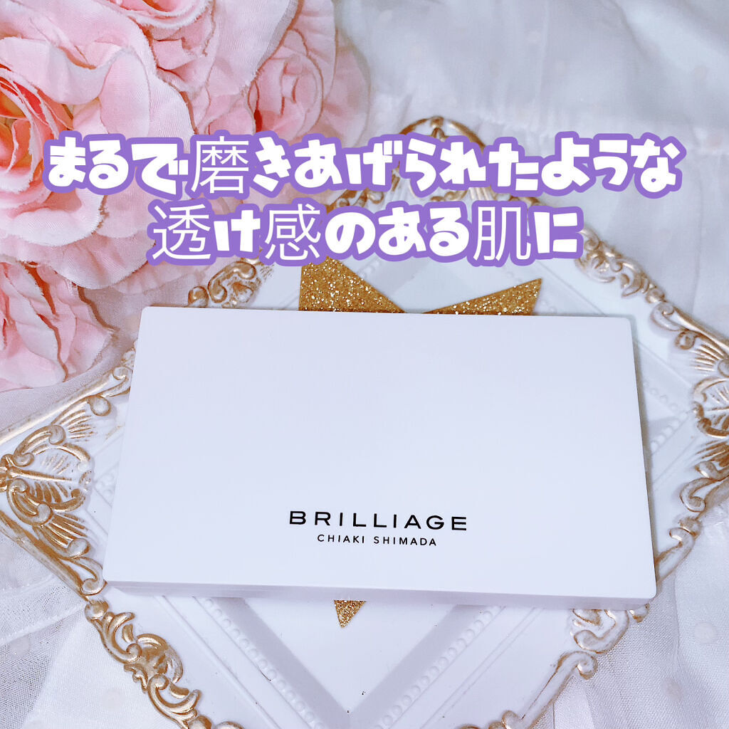 パウダリーファンデーション ソフトシャイニー 40（標準カラー）/ブリリアージュ/パウダーファンデーションを使ったクチコミ（1枚目）