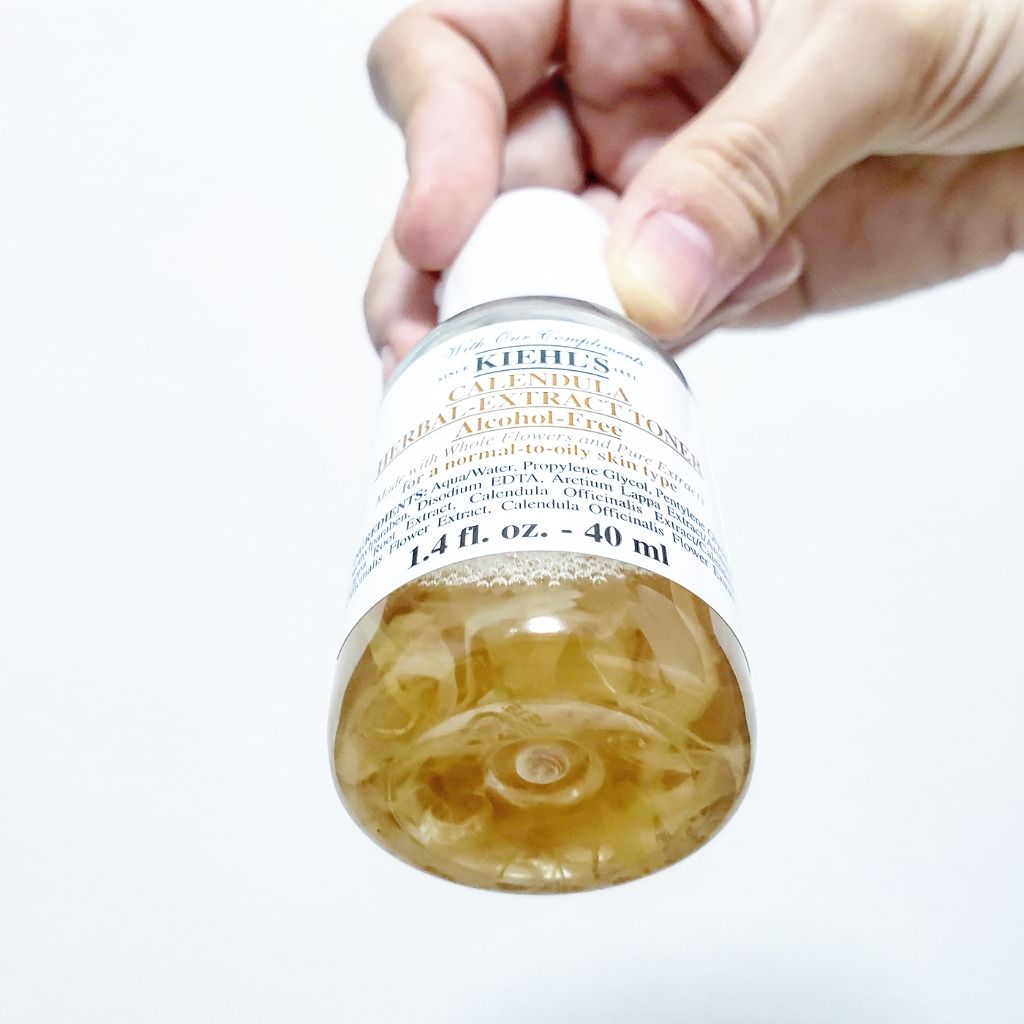 キールズ ハーバル トナー CL アルコールフリー/Kiehl's/化粧水を使ったクチコミ(1枚目)