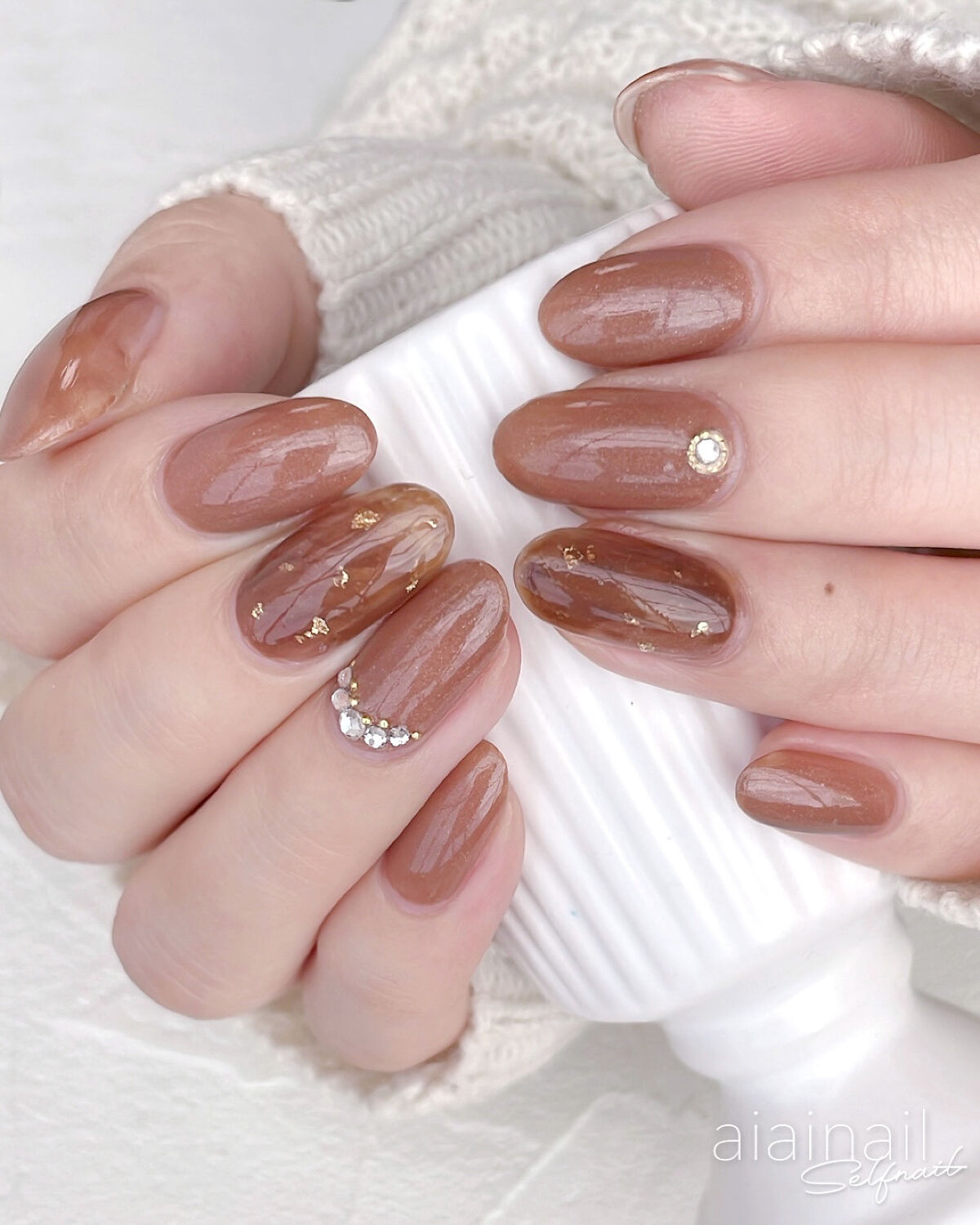 ネイルポリッシュ 14 シナモン/sopo/マニキュアを使ったクチコミ（2枚目）