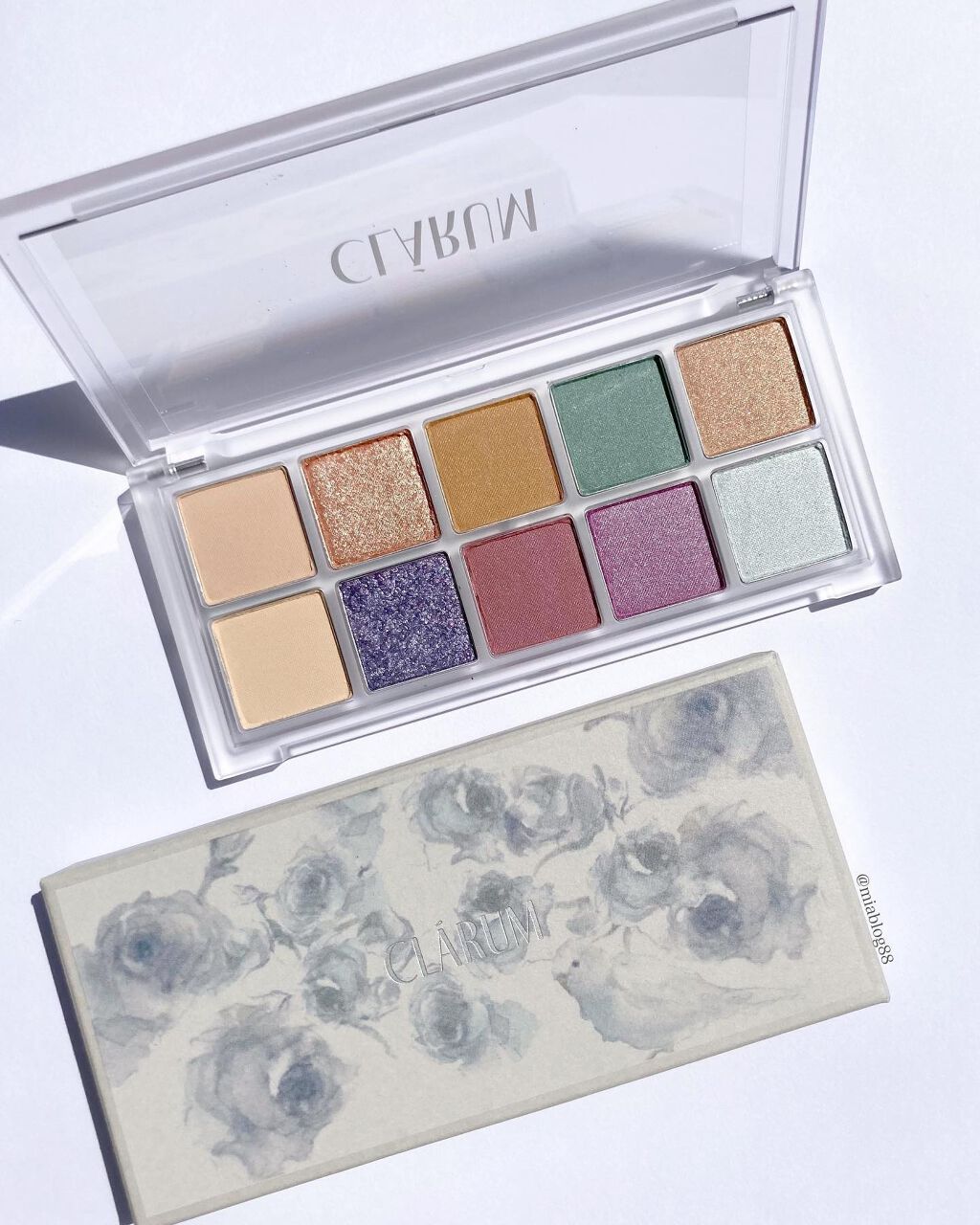 ファーストバードアイシャドウパレット/CLARUM/アイシャドウパレットを使ったクチコミ(2枚目)