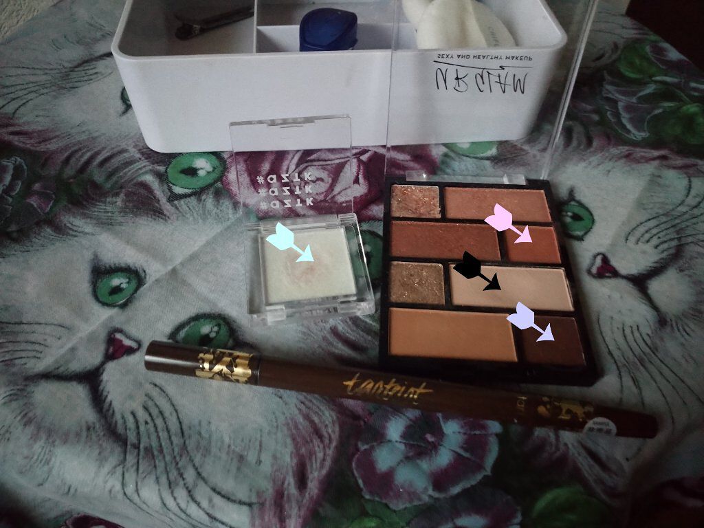 アイシャドウパレット/U R GLAM/アイシャドウパレットを使ったクチコミ（1枚目）