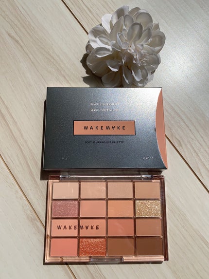 ソフトブラーリングアイパレット/wakemake/アイシャドウパレットを使ったクチコミ(8枚目)