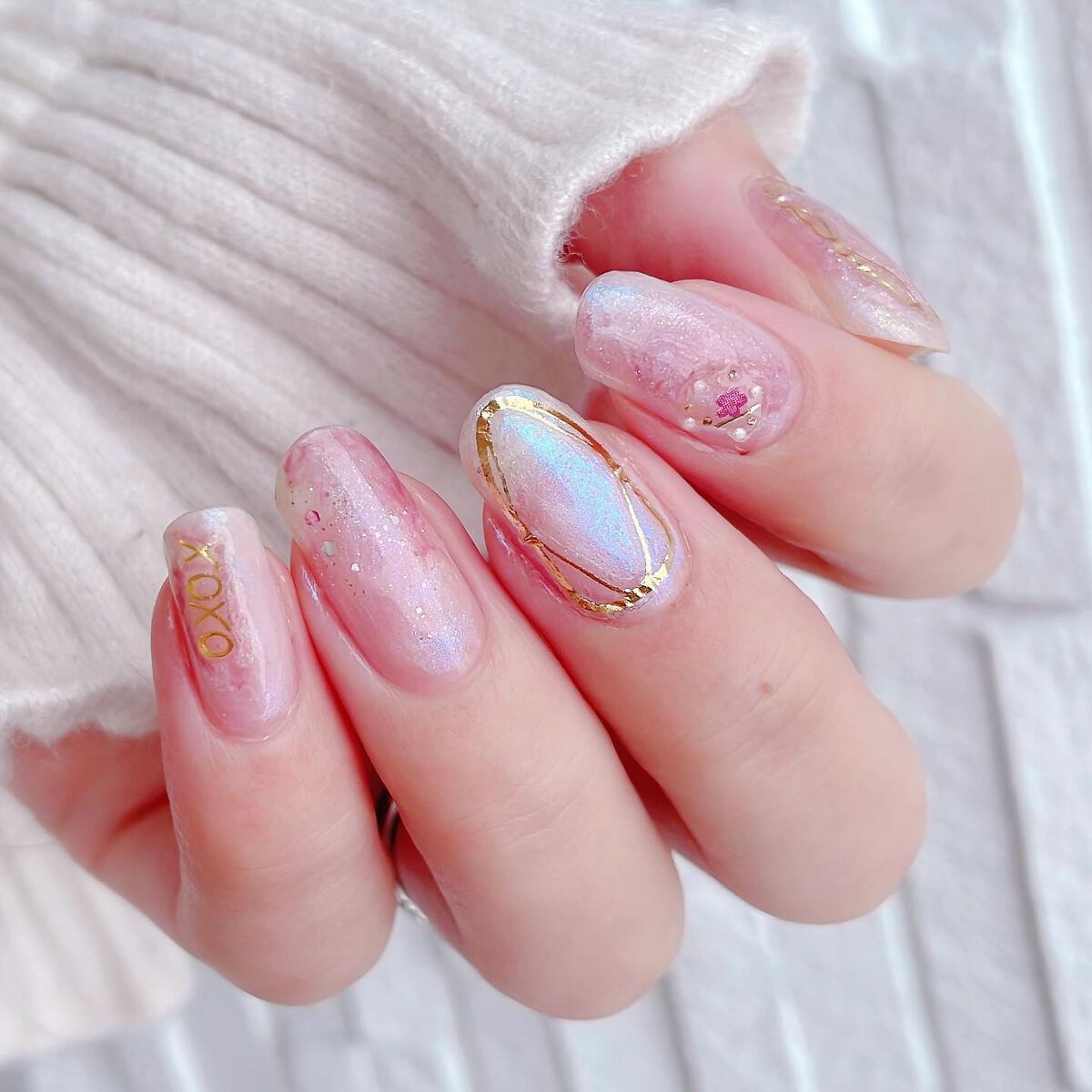 グロッシーコート/スキューズミー/オールインワンネイルを使ったクチコミ（1枚目）