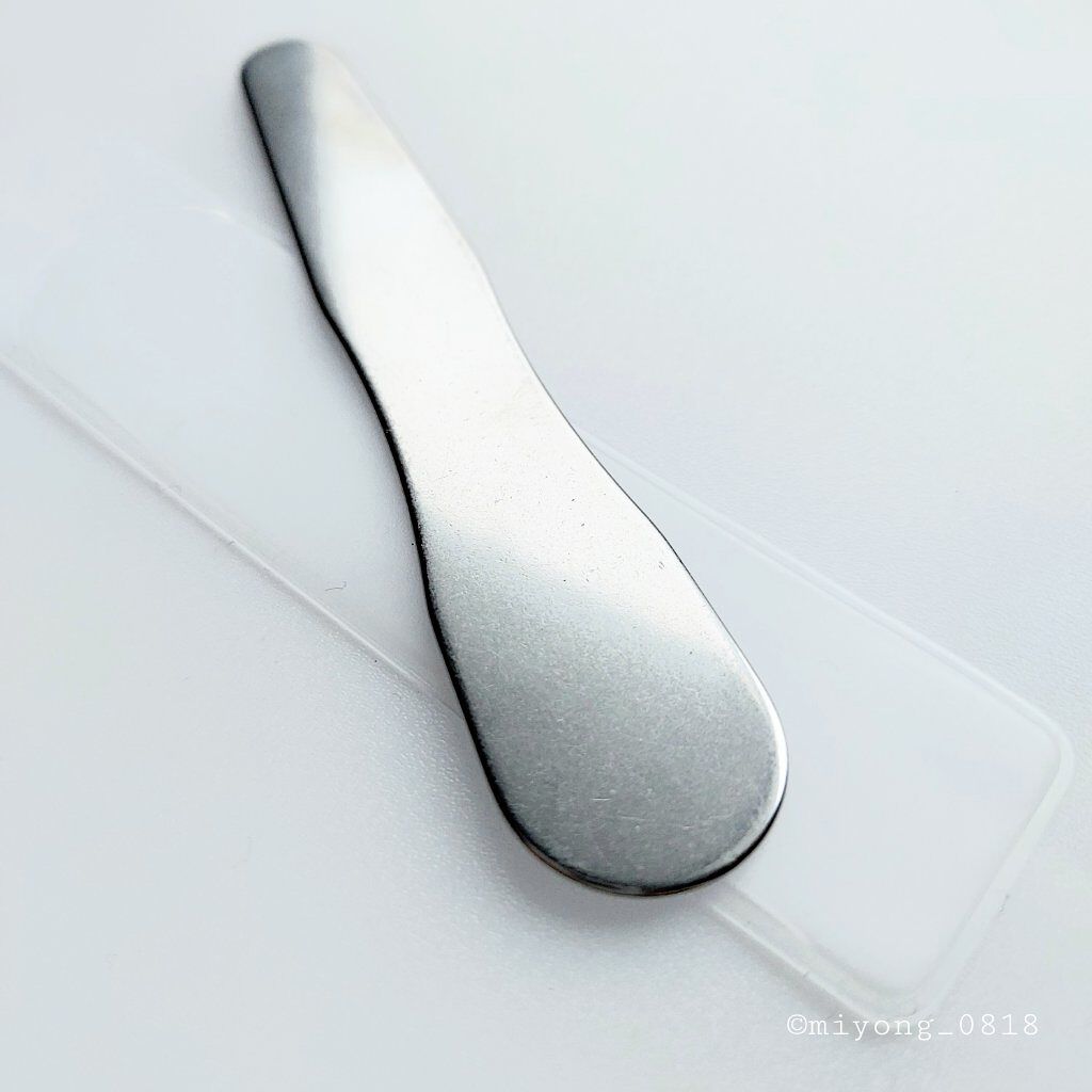 ステンレススパチュラ/無印良品/その他スキンケアグッズを使ったクチコミ（3枚目）