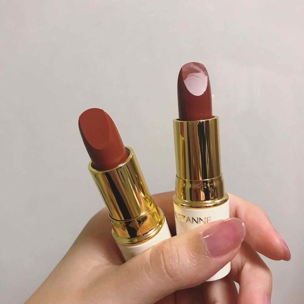 ラスティング リップカラーN/CEZANNE/口紅を使ったクチコミ（1枚目）