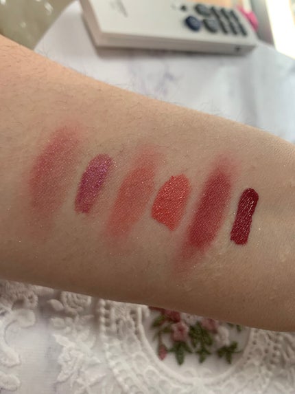 ジルスチュアート ブルームドロップ リップ&チーク シフォン 102 twinkle dream(限定色)/JILL STUART/リキッドチークを使ったクチコミ(2枚目)