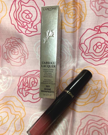 ラプソリュ ラッカー/LANCOME/口紅を使ったクチコミ(1枚目)