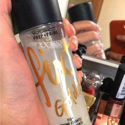 プレップ プライム フィックス+ ゴールドライト/ピンクライト/M・A・C/ミスト状化粧水を使ったクチコミ(1枚目)