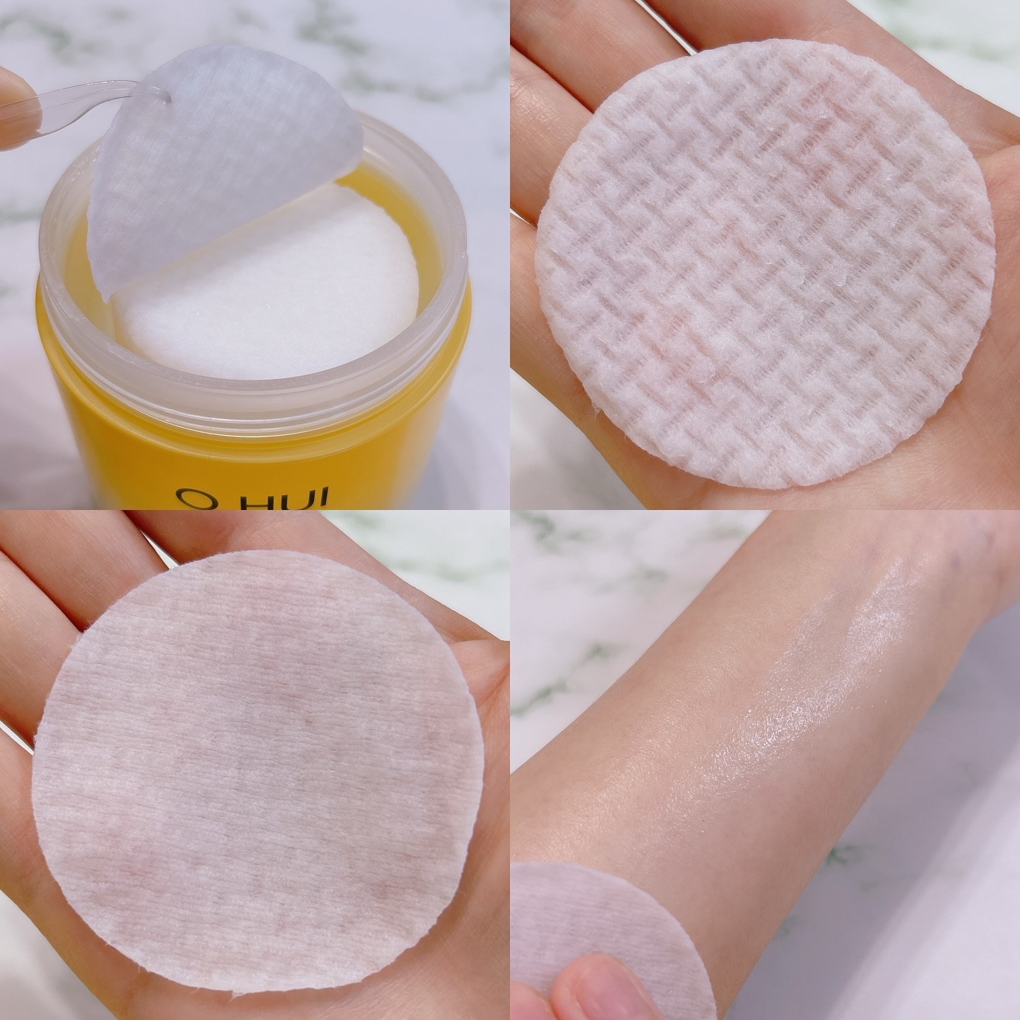 ミラクルトーニング ウォーターパッド/OHUI/化粧水を使ったクチコミ（3枚目）