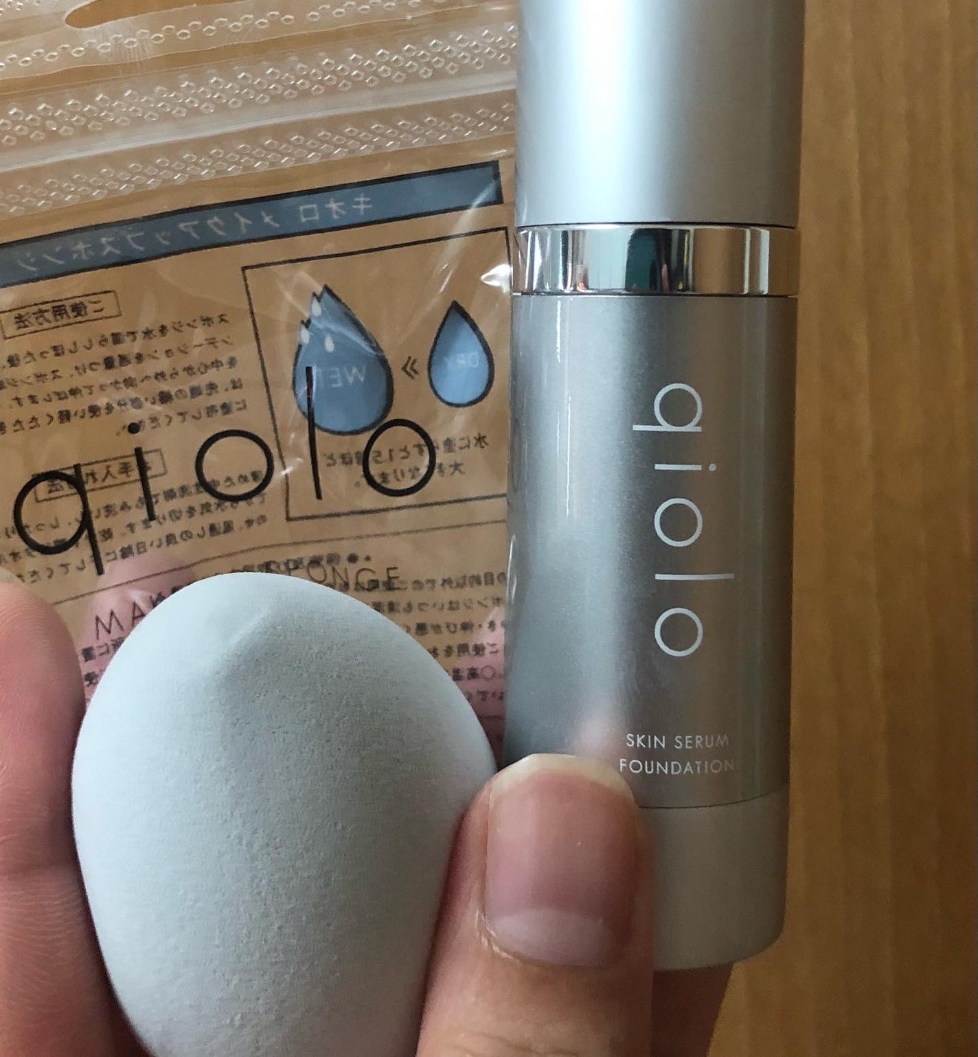 スキンセラムファンデーション/qiolo/リキッドファンデーションを使ったクチコミ(6枚目)