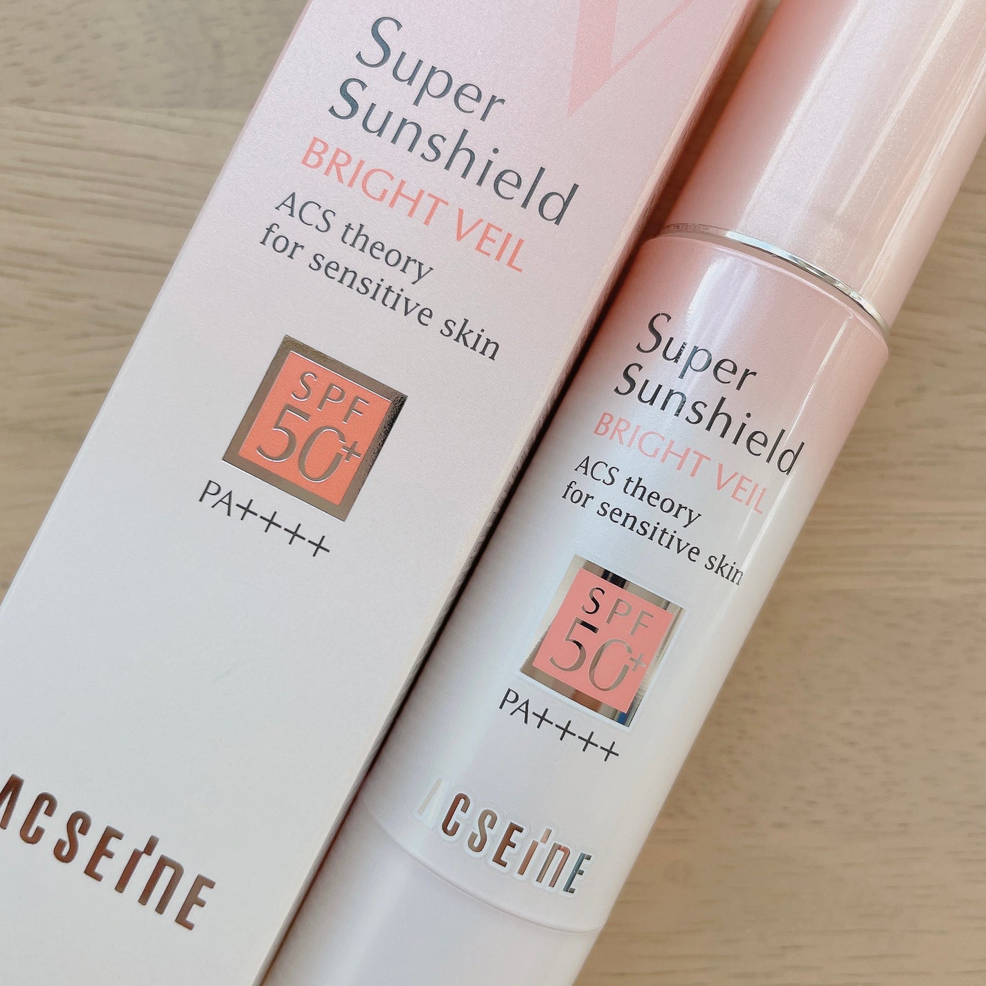 スーパーサンシールド ブライトヴェール/ACSEINE/化粧下地を使ったクチコミ(2枚目)