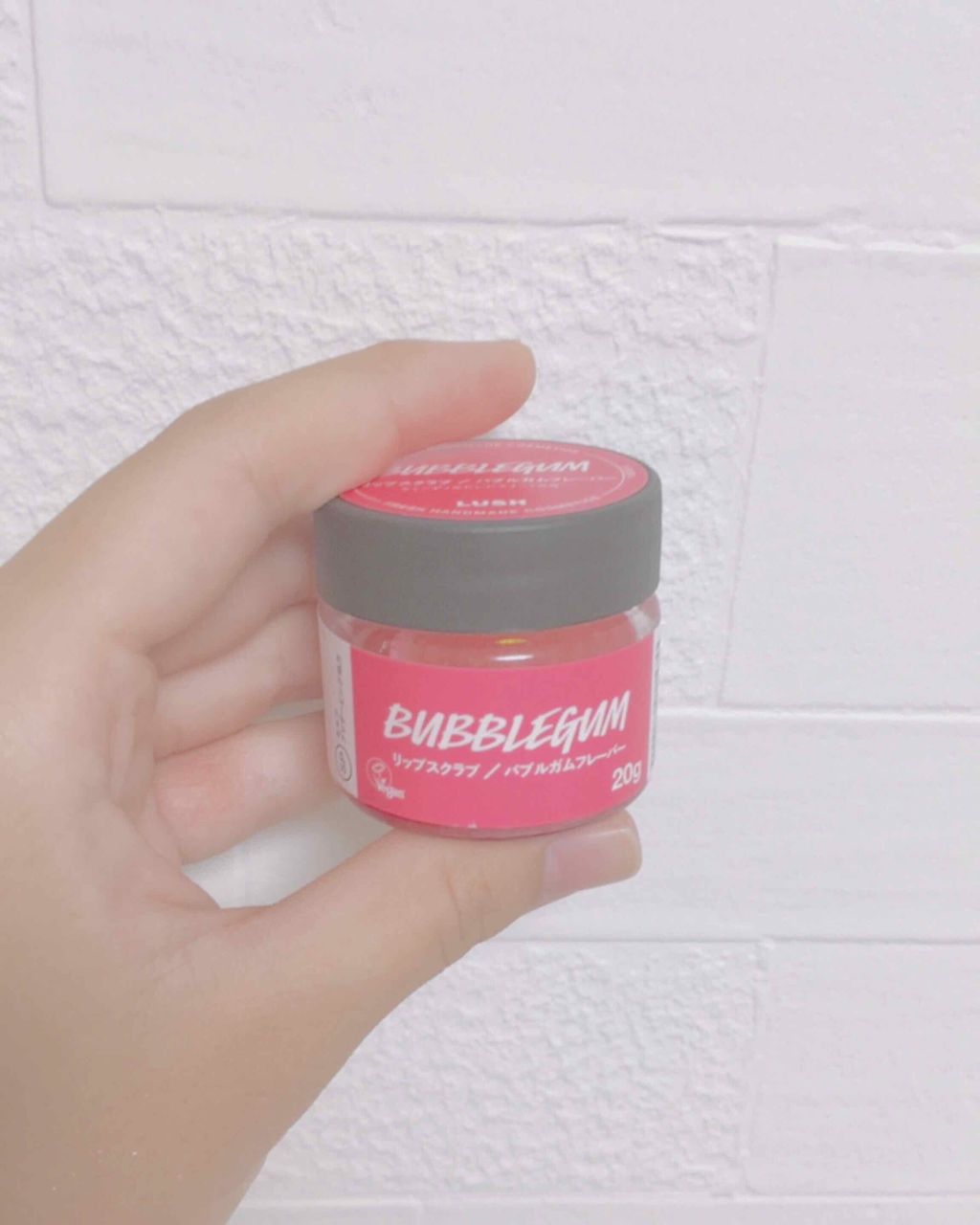 バブルガムフレーバー リップスクラブ/ラッシュ/リップスクラブを使ったクチコミ(1枚目)