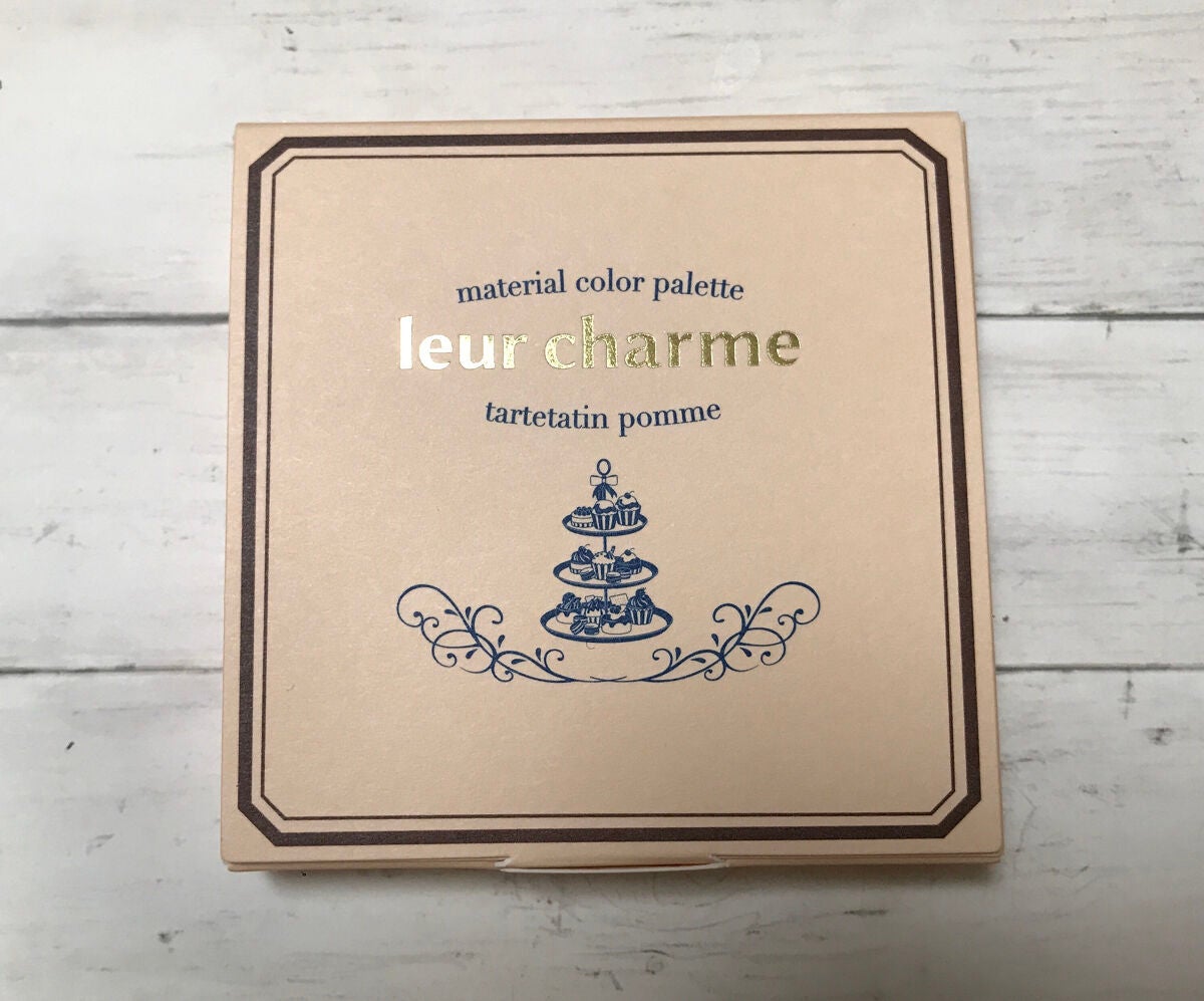 マテリアルカラーパレット/leur charme/アイシャドウパレットを使ったクチコミ(2枚目)