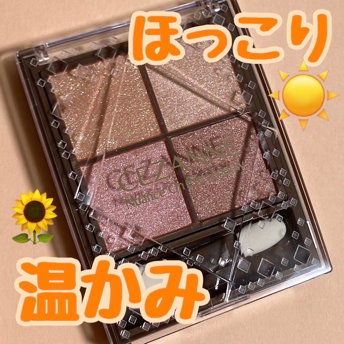 ニュアンスオンアイシャドウ/CEZANNE/アイシャドウパレットを使ったクチコミ(1枚目)