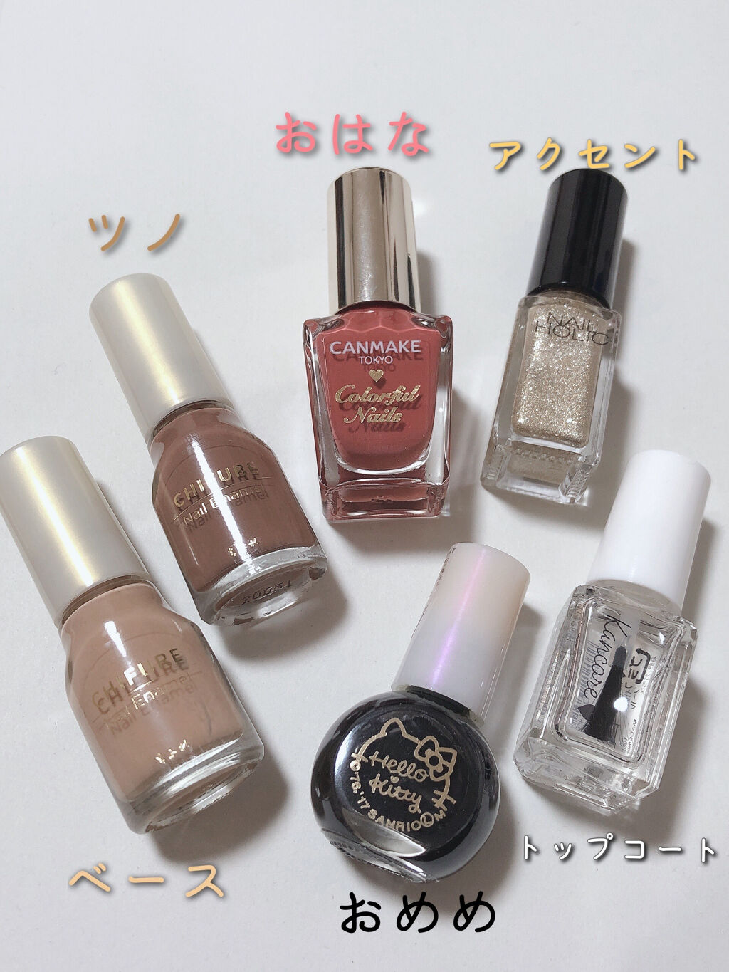 カラフルネイルズ/キャンメイク/マニキュアを使ったクチコミ（2枚目）