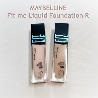 MAYBELLINE NEW YORK フィットミー リキッドファンデーション Rのクチコミ「＼プチプラファンデならこれ／ 
高密着で崩れにくいファンデーション🤍


──────────.....」（2枚目）