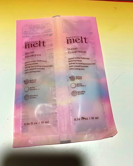 メルト モイストシャンプー/トリートメント/melt/市販シャンプーを使ったクチコミ(1枚目)