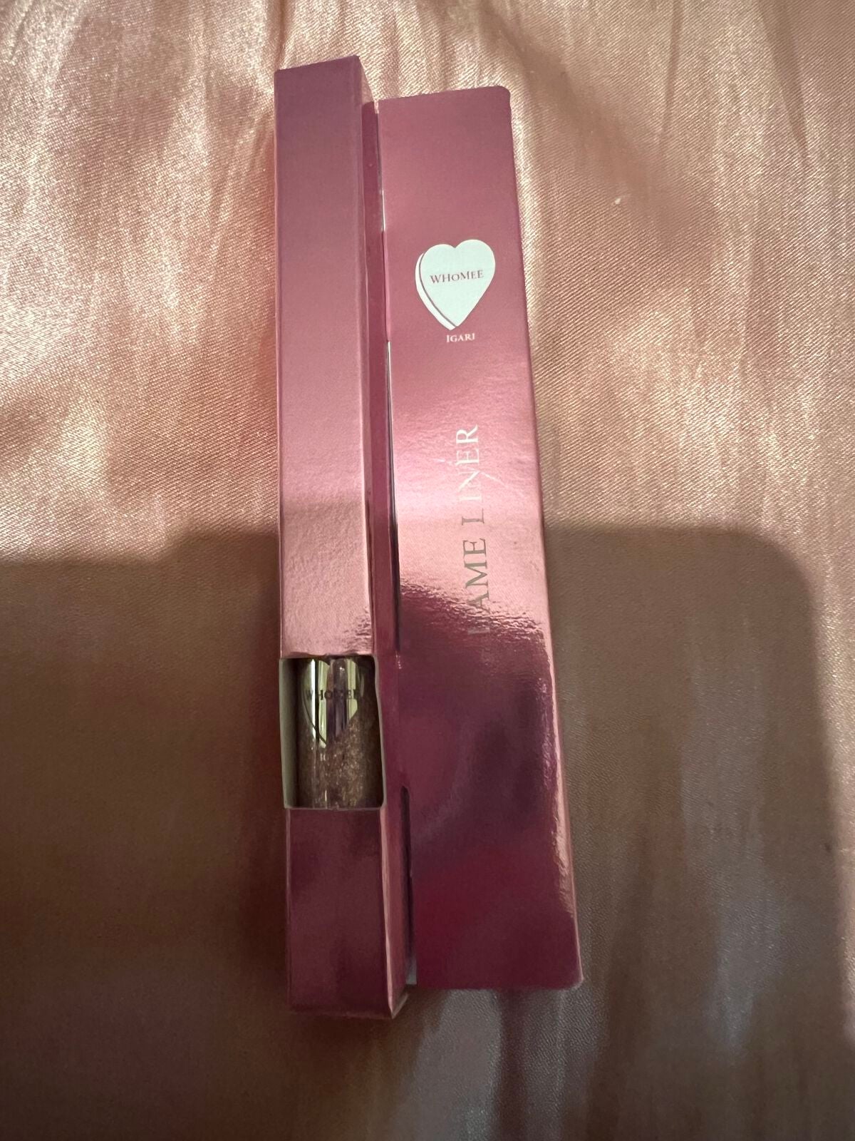 フーミー キララメライナー/WHOMEE/リキッドアイシャドウを使ったクチコミ(1枚目)