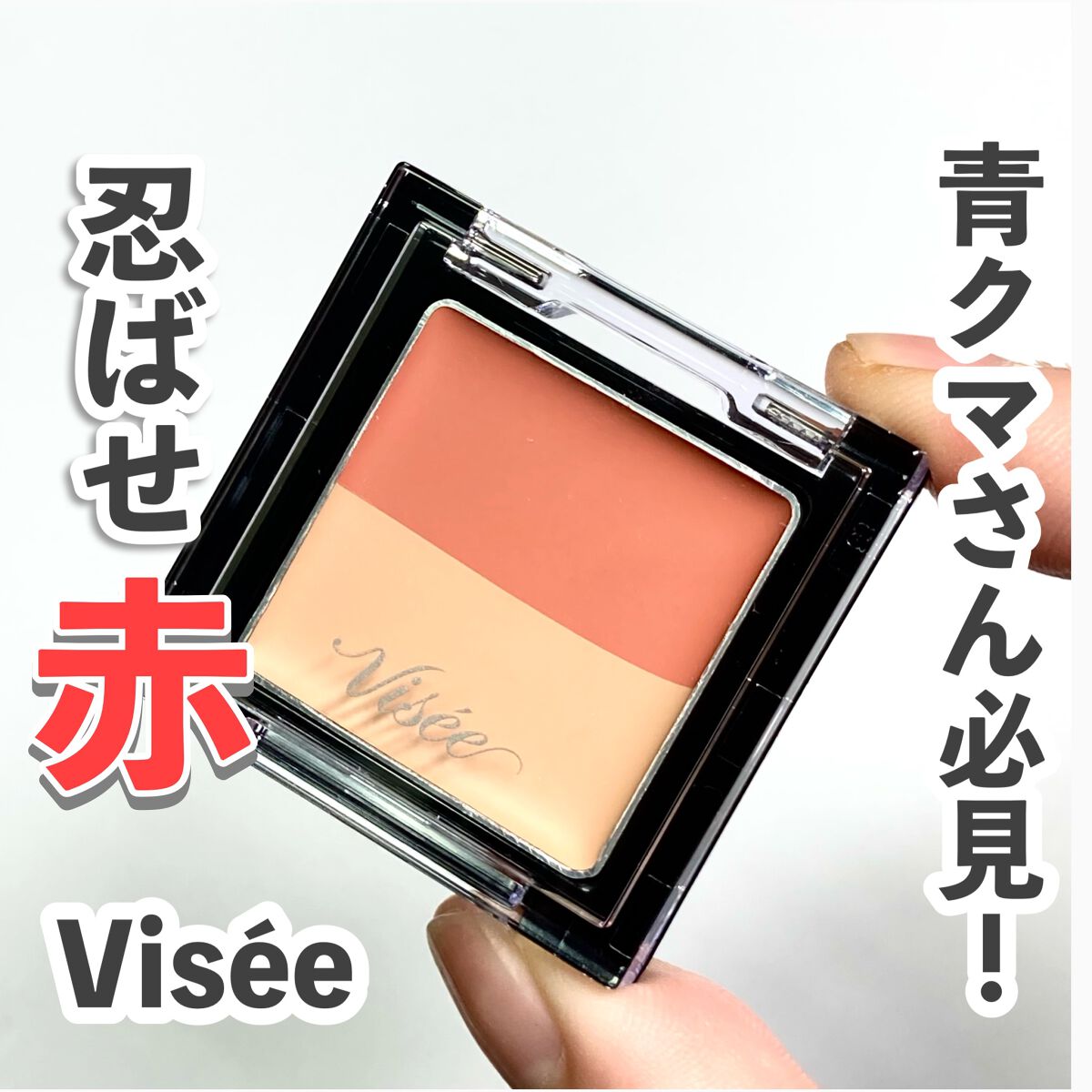 リシェ レッドトリック アイコンシーラー/Visée/パレットコンシーラーを使ったクチコミ（1枚目）