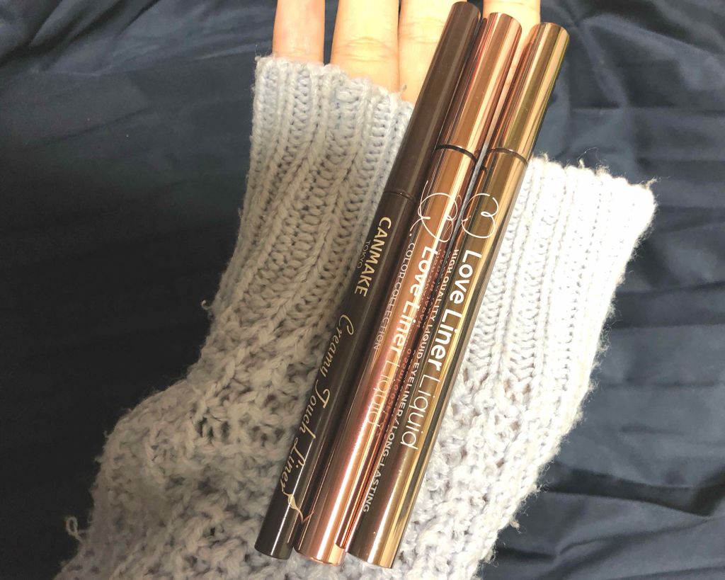 クリーミータッチライナー/キャンメイク/ジェルアイライナーを使ったクチコミ（2枚目）