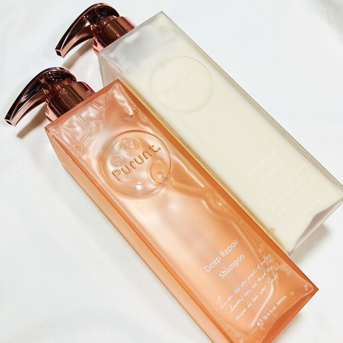 プルント ディープリペア美容液シャンプー／トリートメント/Purunt./市販シャンプーを使ったクチコミ（2枚目）