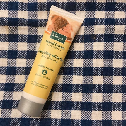 ハンドクリーム バニラ&ハニーの香り/クナイプ/ハンドクリームを使ったクチコミ(1枚目)