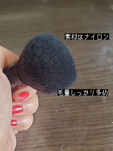 UR GLAM　KABUKI BRUSH（カブキブラシ）/U R GLAM/メイクブラシを使ったクチコミ（2枚目）