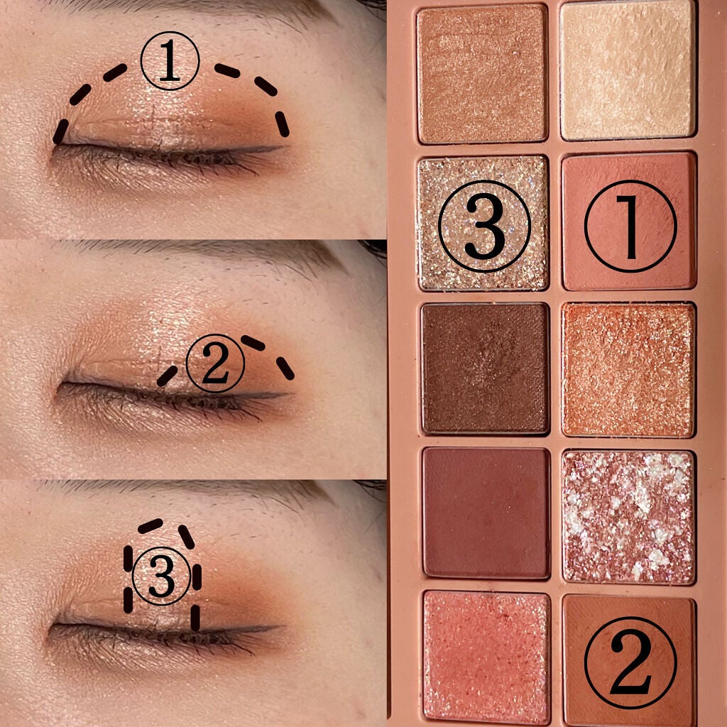 プロ アイ パレット/CLIO/アイシャドウパレットを使ったクチコミ(2枚目)