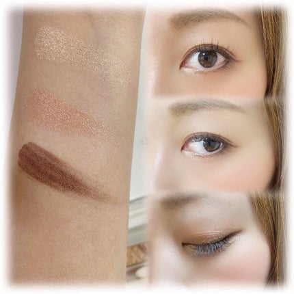 トーンアップアイシャドウ/CEZANNE/アイシャドウパレットを使ったクチコミ(2枚目)