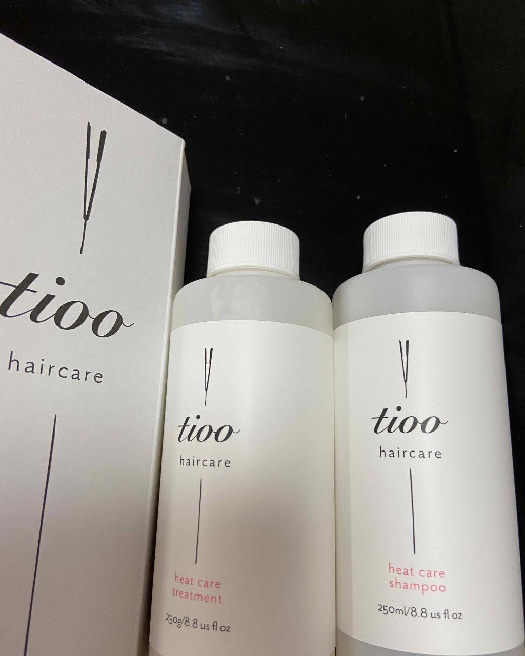 ヒートケア シャンプー／トリートメント/tioo/サロンシャンプーを使ったクチコミ（1枚目）