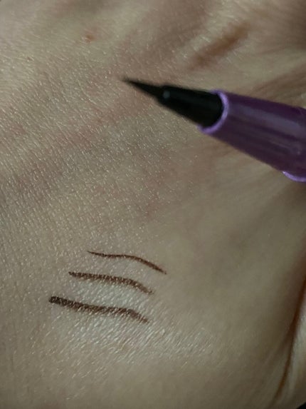 「密着アイライナー」ショート筆リキッド/デジャヴュ/リキッドアイライナーを使ったクチコミ(8枚目)