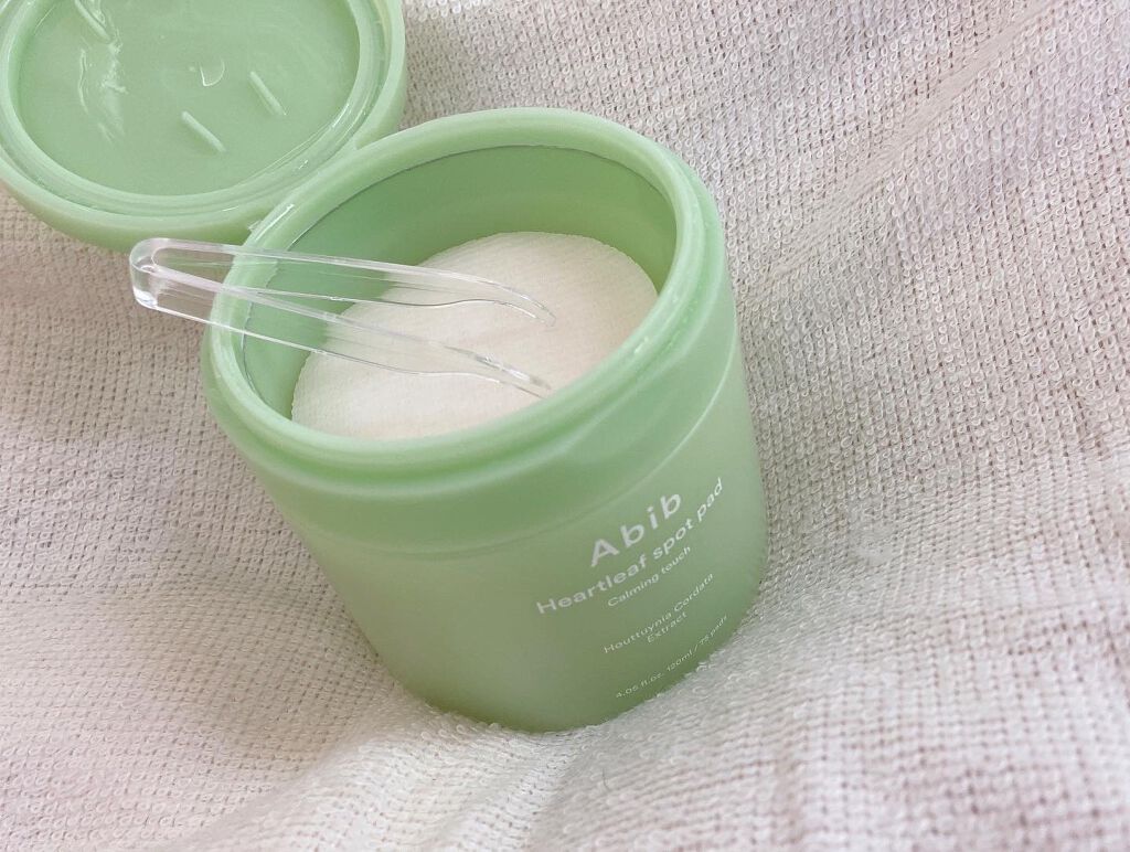 ドクダミカーミングタッチスポットパッド/Abib /トナーパッドを使ったクチコミ(2枚目)